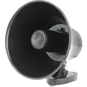 Temiz Pazar Mini Siyah Mıknatıslı Horn Hoparlör (Pazarcı)