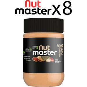 Nut Master Yer Fıstığı Ezmesi 8 x 360 gr