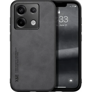 Poco X6 Araba Manyetik Emme Cilt Hissi Pu Cep Telefonu Kılıfı (Yurt Dışından)