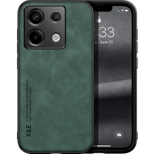 Poco X6 Araba Manyetik Emme Cilt Hissi Pu Cep Telefonu Kılıfı (Yurt Dışından)