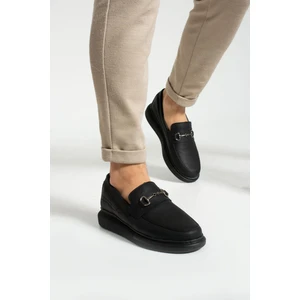 L.a Polo 347 Siyah Renk Siyah Tabanlı Erkek Günlük Ayakkabı