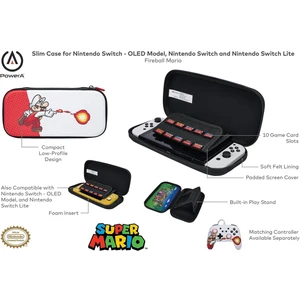 Nintendo Switch Slim Case Taşıma Çantası Lisanslı Fireball Edition