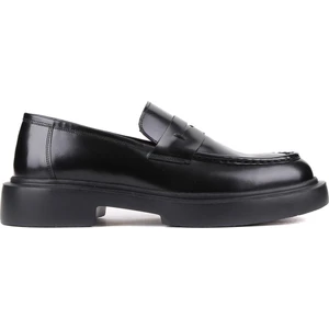 - Siyah Açma Deri Bağcıksız Erkek Klasik Ayakkabı 250-2375