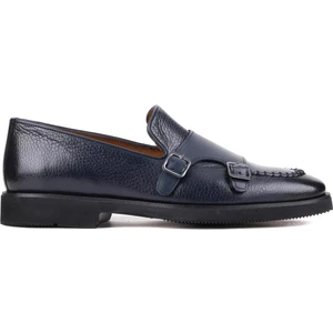 - Lacivert Deri Tokalı Erkek Klasik Ayakkabı 250-2750