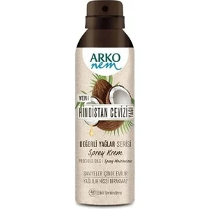 Nem Değerli Yağlar Hindistan Cevizi Sprey Krem 150 ml