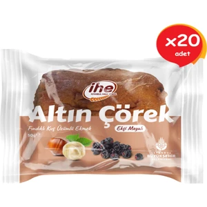Altın Çörek / Fındıklı Üzümlü Ekmek 50 gr (20 Adet)