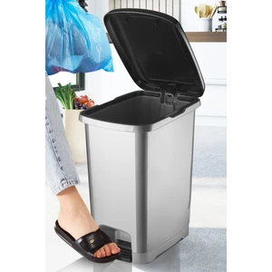 Nandy Home 25 Lt Eco Slim Pedallı Çöp Kovası Antrasit
