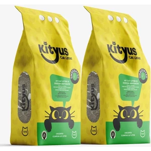 2’li Avantaj Paketi - Kityus Kokusuz Sodyum Bentonit Kedi Kumu 2X10L