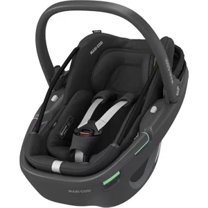 Coral 360 Dönebilir Yatabilir 2'si Bir Arada Modüler Ana Kucağı ve Oto Koltuğu Essential Black