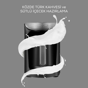 Hatır Köz Sütlü Türk Kahve Makinesi Antrasit