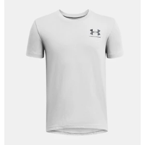 Under Armour Erkek Çocuk UA Sportstyle Left Chest Kısa Kollu 1363280-011