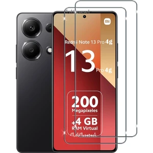 M.Tk Moveteck Xiaomi Redmi Note 13 Pro 4G Ekran Koruyucu Temperli Cam Nano Şeffaf Micro - Anti-Oil Buff Glass