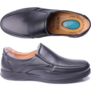 Iç Dış Hakiki Deri Ortopedik Jel Tabanlı Ultra Rahat Günlük Erkek Ayakkabı KRZ2004S