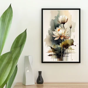 Lule Hobby Sayılarla Boyama Seti Lotus Çiçeği 40x50 cm