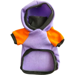 Atelyu Pet Kedi Köpek Kıyafeti Polarlı Boğazlı Kazak Görünümlü Sweatshirt