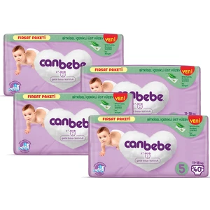 Bebek Bezi Fırsat Paketi 5 Beden Junior 40 Lı x 4 Adet