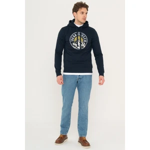 Jack & Jones Logo Baskılı Kapüşonlu Sweatshirt - Walter