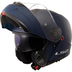 Ls2 Strobe 2 Çene Açılır Güneş Vizör  Mat Navy Mavi Kask