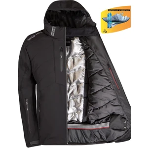 Su ve Rüzgar Geçirmez Termal Softshell Erkek Mont