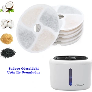 Su Pınarı Aktif Karbon Yedek Filtre 4 Adet (Kiwi KPF-10550 Uyumlu)