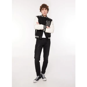 Normal Bel Slim Tapered Erkek Denim Pantolon M1021 098 Black