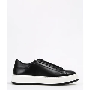 Siyah Erkek Deri Sneaker JAROD