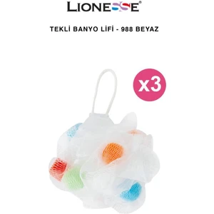 Sünger Dolgulu Banyo Lifi Seti X3