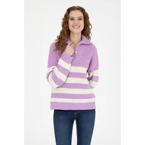 U.S. Polo Assn. Kadın Lila Kazak /Triko 50277298-VR034