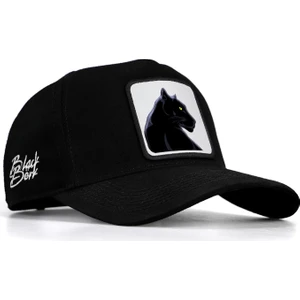 V1 Baseball Panter - 1 Kod Logolu Unisex Siyah Şapka (Cap)
