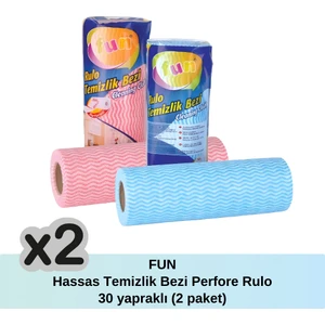 Hassas Temizlik Bezi 30 Yaprak - Sarı Renk - 2'li