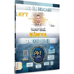 Benim Hocam Yayınları 2024 AYT Yapay Zeka Kimya 25 Deneme