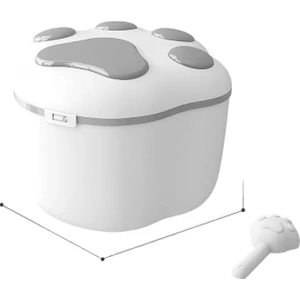 Evcil Hayvan Maması Saklama Kovası Mühürlü Nem Geçirmez Taze Depolama Tahıl Köpek Maması Kovası Kedi Maması Kovası Büyük Köpek Maması Saklama Kovası (Yurt Dışından)