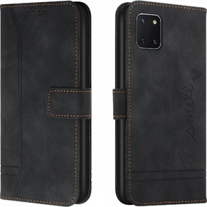 SZY Market Samsung Galaxy Not 10 Lite Için Telefon Kılıfı Pu Deri Flip Folio Cüzdan (Yurt Dışından)