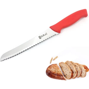 Ekmek Bıçağı Pratik Kullanım Testere Ağız Red Serisi