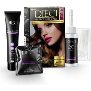 Kit Saç Boyası 6.35 Havana Kahvesi Dark Golden Mahogany Blond