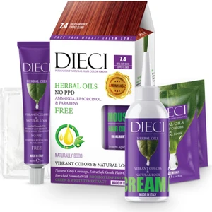 Amonyaksız Kit Saç Boyası 7.4 Orta Sarı Bakır Copper Blond