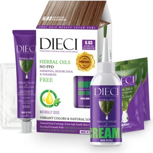 Amonyaksız Kit Saç Boyası 6.03 Koyu Dore Sarı