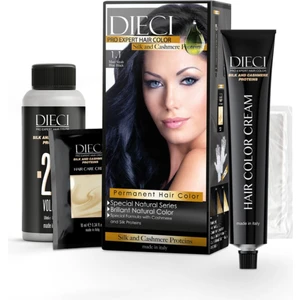 Eko Kit Saç Boyası 1.1 Mavi Siyah Blue Black