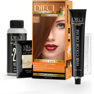 Eko Kit Saç Boyası 7.43 Tarçın Bakır Golden Copper Blond