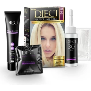 Kit Saç Boyası 10.0 Platin Sarı Platınum Blond