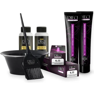 Tüp Saç Boyası 2'li Set 6.11 Koyu Kumral Yoğun Küllü Dark Matt Blond