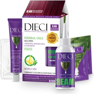 Amonyaksız Kit Saç Boyası6.66 Orta Sarı Yoğun Kızıl