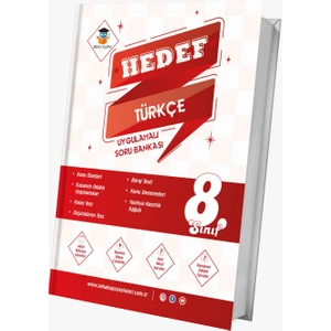 Zeka Küpü Yayınları 8. Sınıf Hedef Türkçe Uygulamalı Soru Bankası