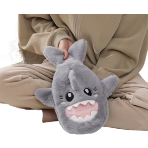 Köpekbalığı Peluş Su Torbası Su Dolumlu Isıtma Torbası Sıcak Su Kabı (Yurt Dışından)