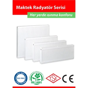 Panel Radyatör 400 mm  Tip 22 Pkkp 40 cm Tüm Boylar( Kalorifer Petek )