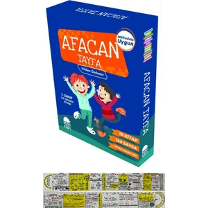 Afacan Tayfa 1. Sınıf İlk Okuma Kitapları 10'lu Set - Matematik Öğreten Ayraç