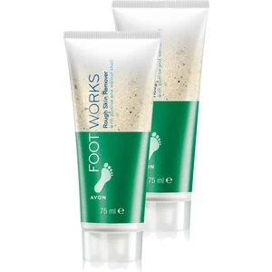 Foot Works Rough Sertleşmiş Cildi Arındırıcı Ayak Peeling 75 Ml. Ikili Set