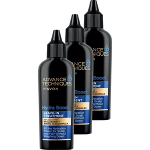 Advance Techniques Hydra Boost Nemlendirici Durulanmayan Saç Bakım Kremi 50 Ml. Üçlü Set