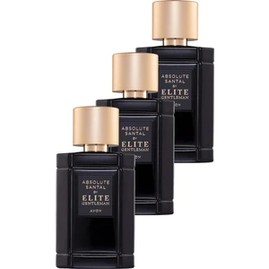 Elite Gentleman Absolute Santal Erkek Parfüm Edt 50 Ml. Üçlü Set