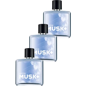 Musk Air Erkek Parfüm Edt 75 Ml. Üçlü Set